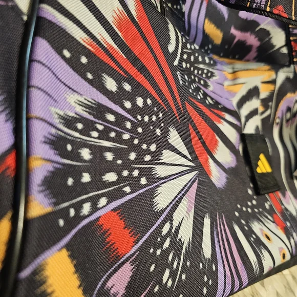 Adidas Black and Purple Butterfly Tote - Picture 8 of 9